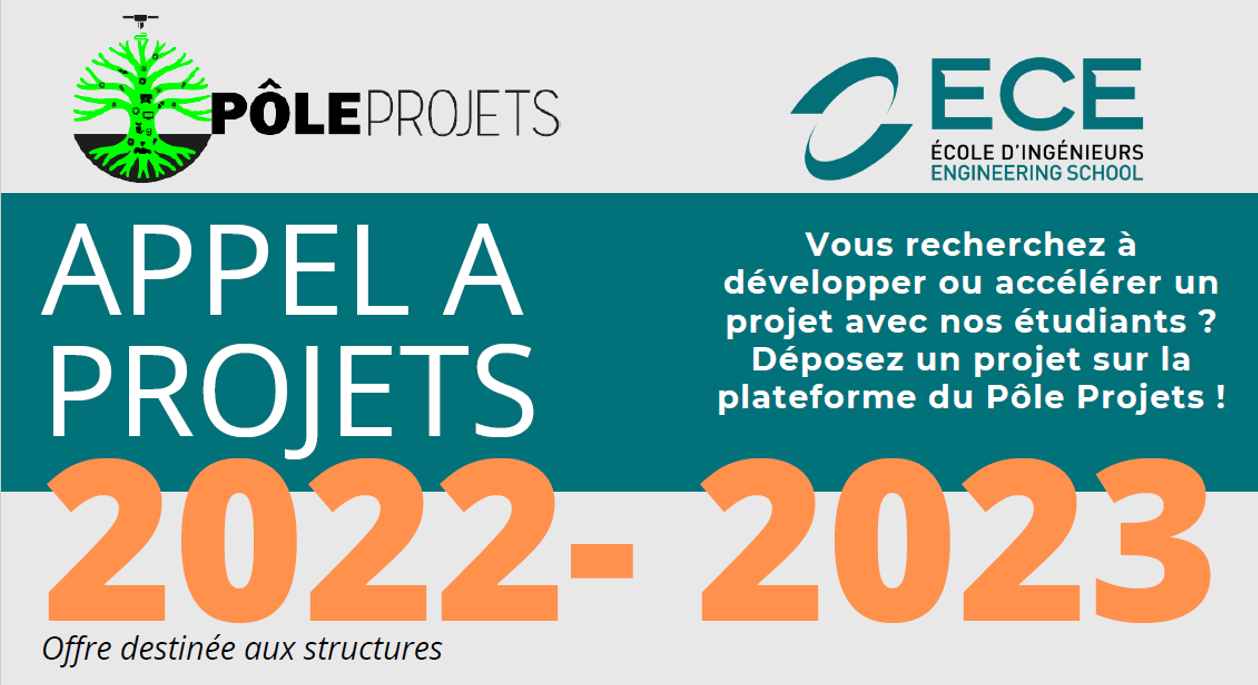 [ 2022 – 2023 ] APPEL A PROJETS ECE