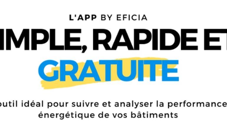 EFICIA lance une application de suivi énergétique 100% gratuite !