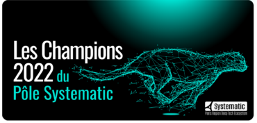 4 des Champions du pôle Systematic 2022 ont été les invités de Florence Sueur dans l’émission Au Bar de l’Eco de BE MEDIA TV