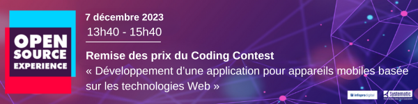 Remise des prix du Coding Contest