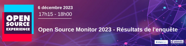 Open Source Monitor 2023 &ndash; R&eacute;sultats de l&rsquo;enqu&ecirc;te