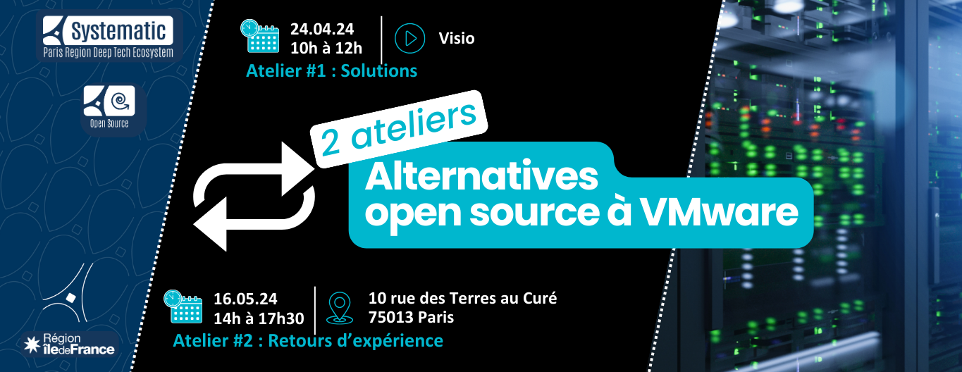 [Retour sur] Ateliers #1 et #2 : Alternatives open source à VMware : Solutions et REX